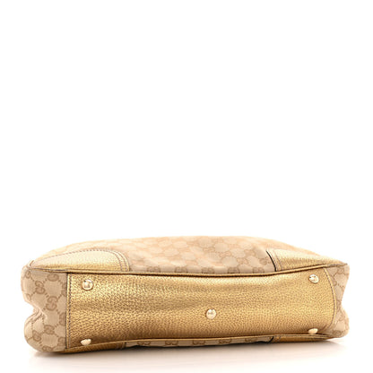 Gucci Monogram Medium Princy Tote Gold 4 of 19