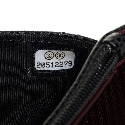 Chanel Caviar Quilted Wallet On Chain WOC Black 8 of 9