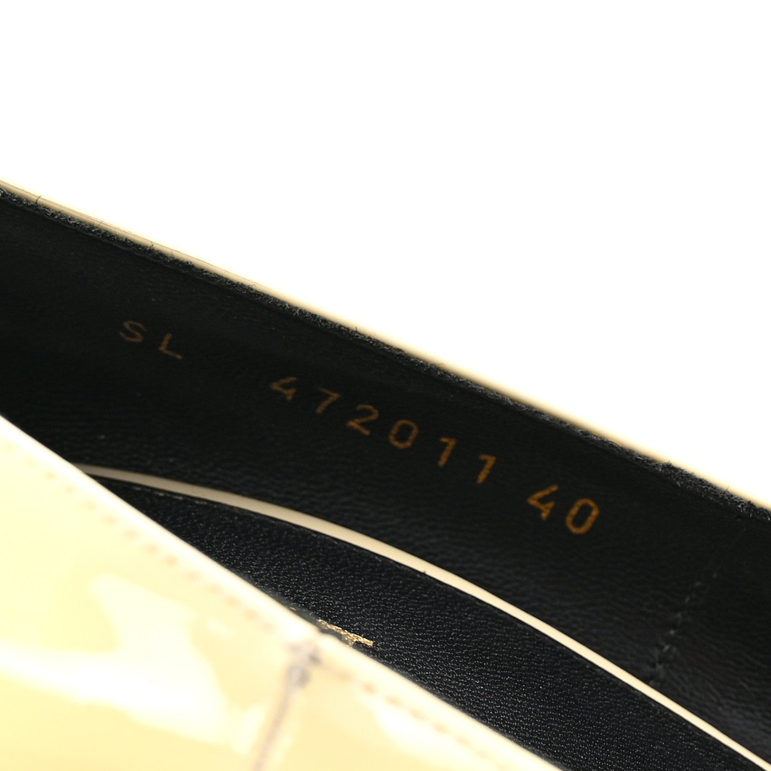 Saint Laurent Patent Opyum 110 Pumps 40 Lemon 9 of 9
