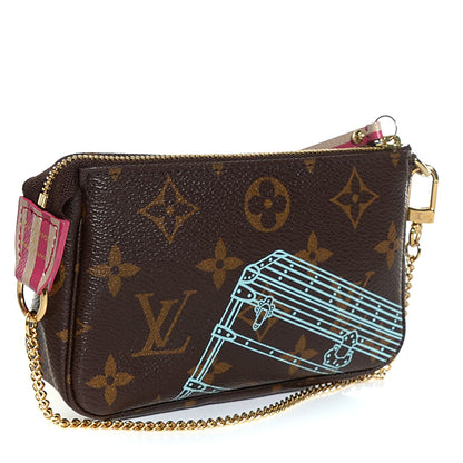 Louis Vuitton Monogram 2014 Christmas Animation Mini Pochette Accessories 4 of 8