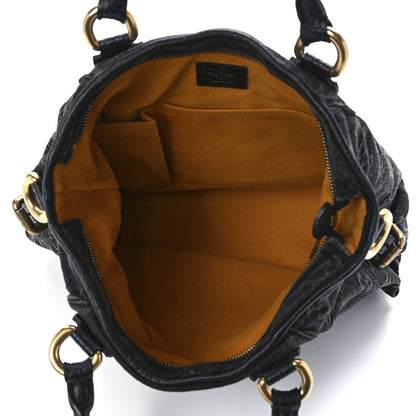 Louis Vuitton Denim Neo Cabby MM Black 4 of 9