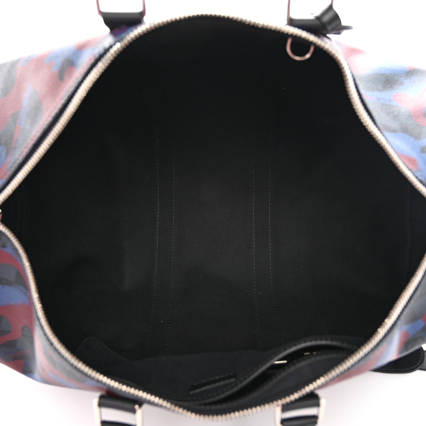 Damier Cobalt Camouflage Keepall Bandouliere 45 Bordeaux