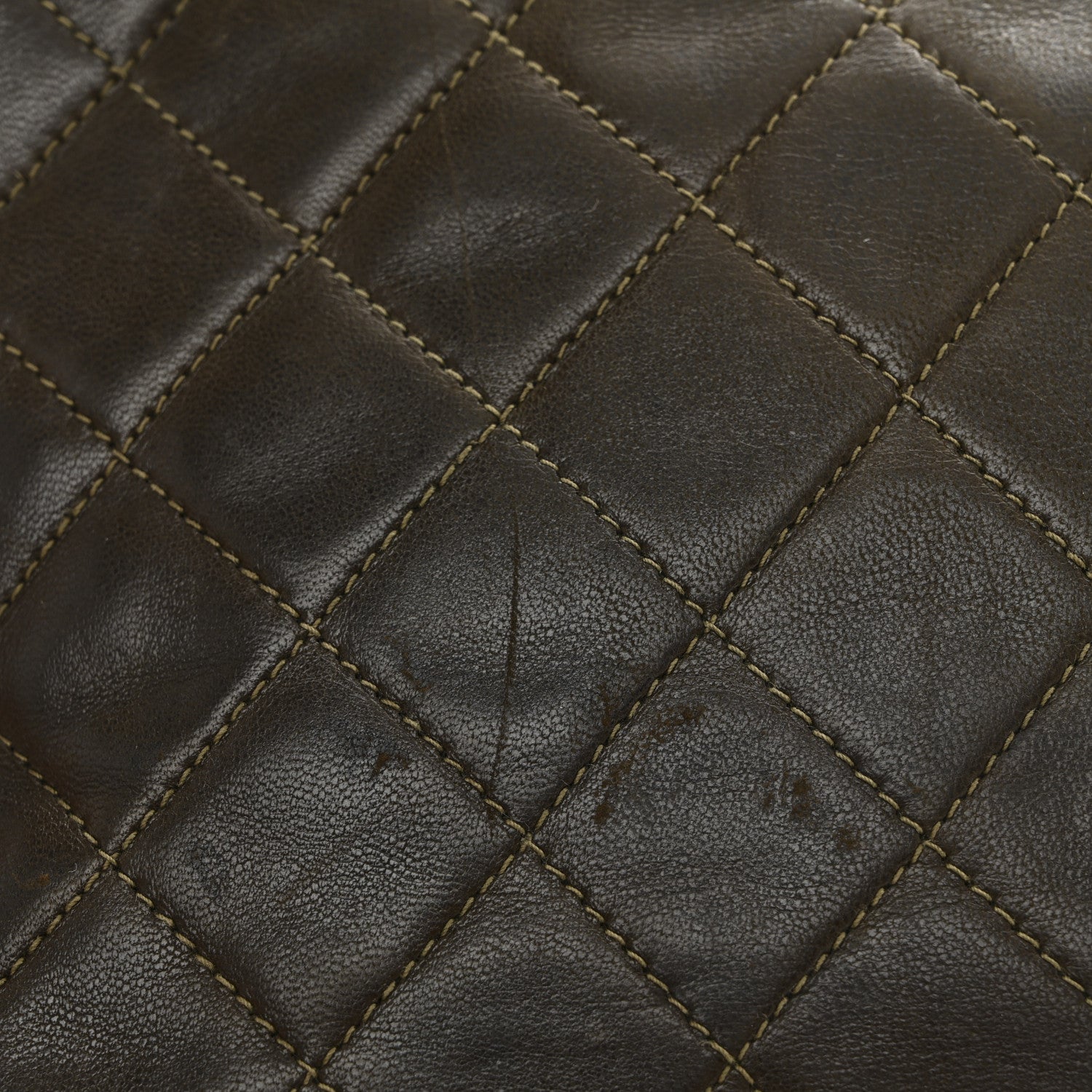 Chanel Lambskin Quilted Tassel Camera Case Brown 14 of 15
