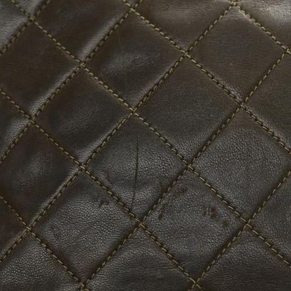 Chanel Lambskin Quilted Tassel Camera Case Brown 14 of 15