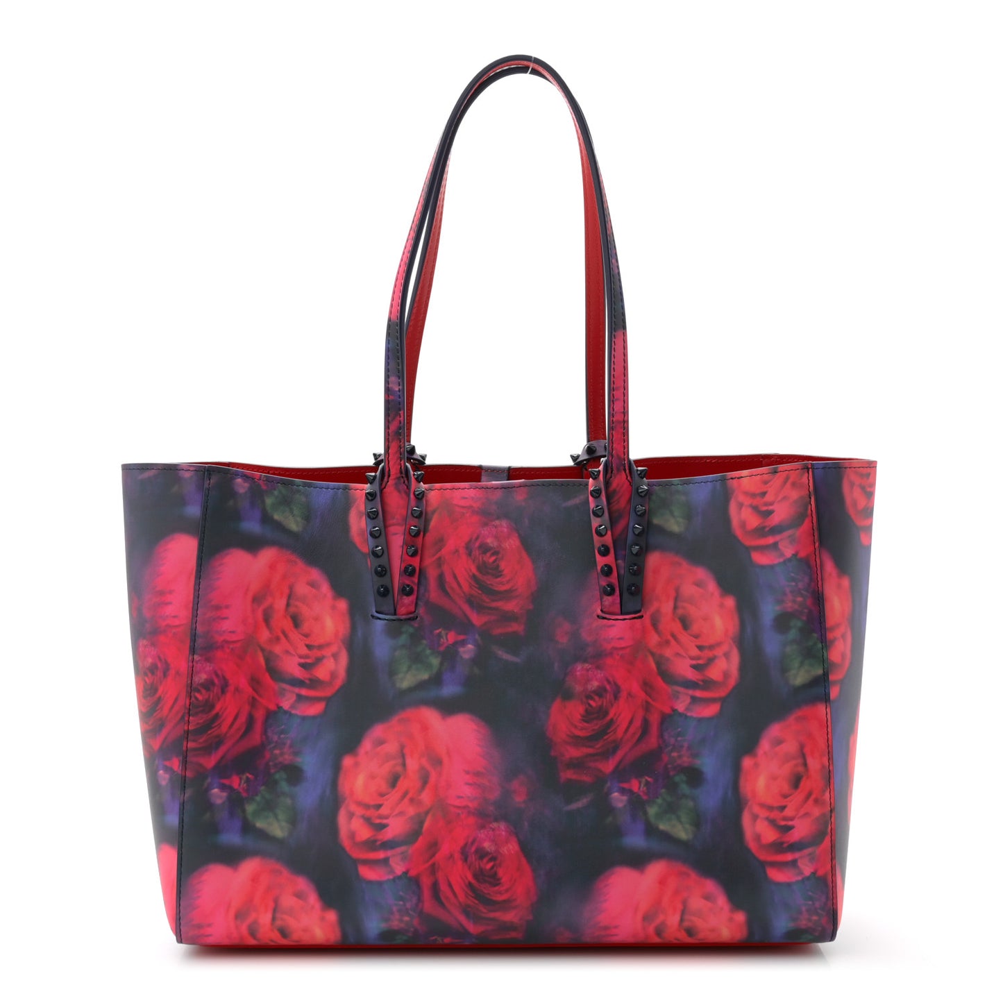 Calfskin Soft Roses Small Cabata Tote Multicolor