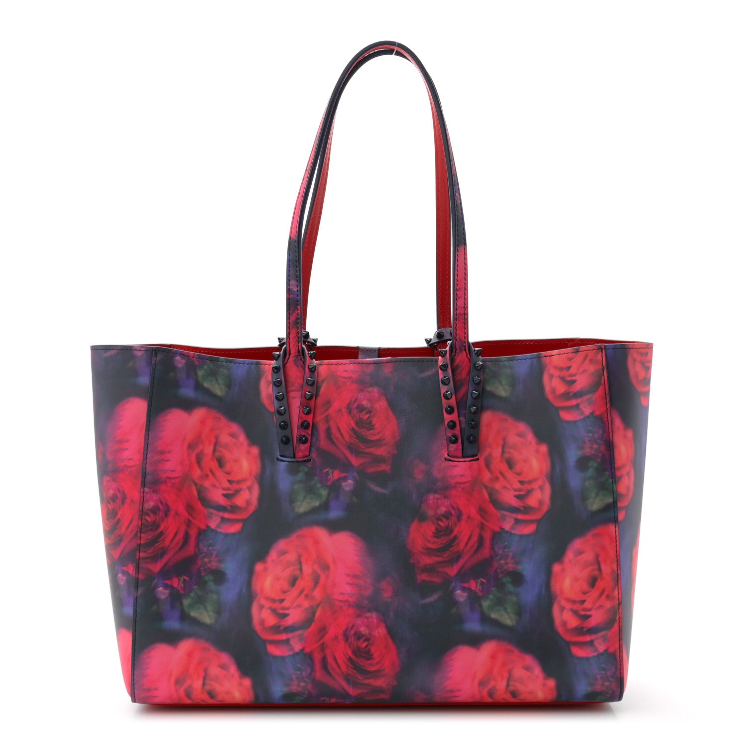 Christian Louboutin Calfskin Soft Roses Small Cabata Tote Multicolor 1 of 11