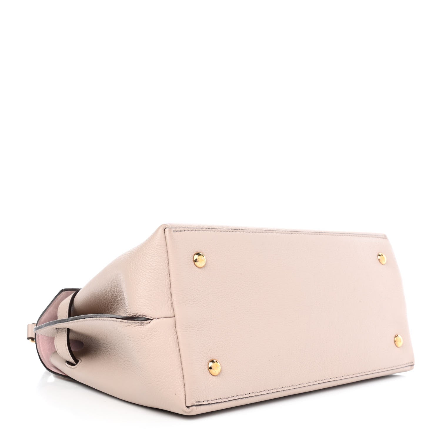 Louis Vuitton Soft Calfskin Lockme Ever MM Greige 4 of 5
