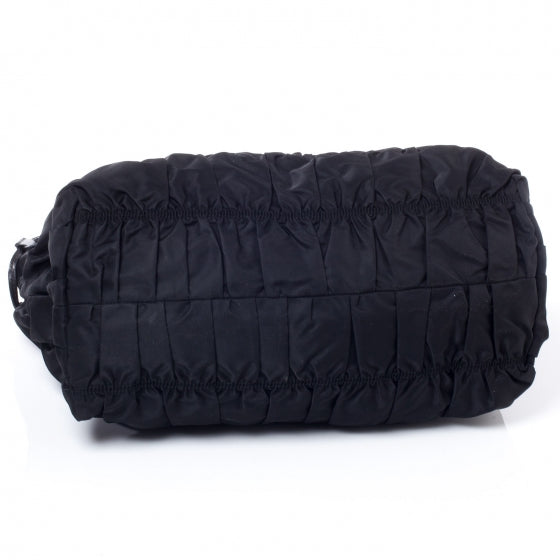 Prada Tessuto Nylon Gaufre Tote Nero Black 5 of 10