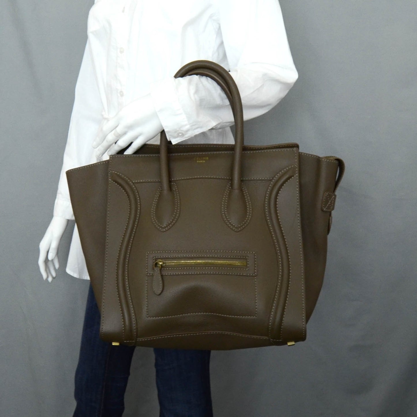 Smooth Calfskin Mini Luggage Jungle