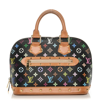 Louis Vuitton Monogram Multicolor Alma Black 1 of 7