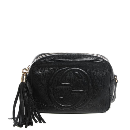 Gucci Pebbled Calfskin Small Soho Disco Bag Black 1 of 9