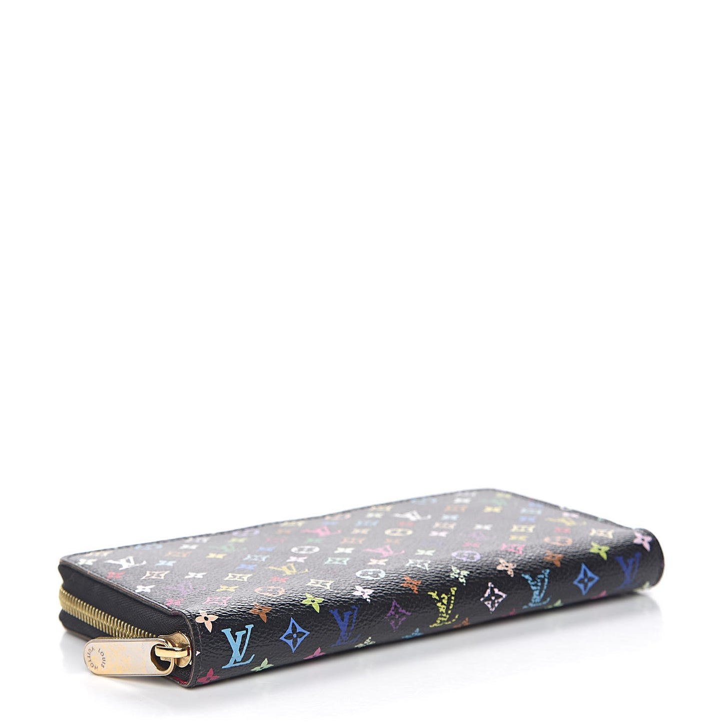 Monogram Multicolor Zippy Wallet Black Grenade