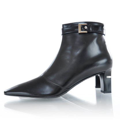 Louis Vuitton Veau Glace Ankle Boots 38.5 Black 2 of 9