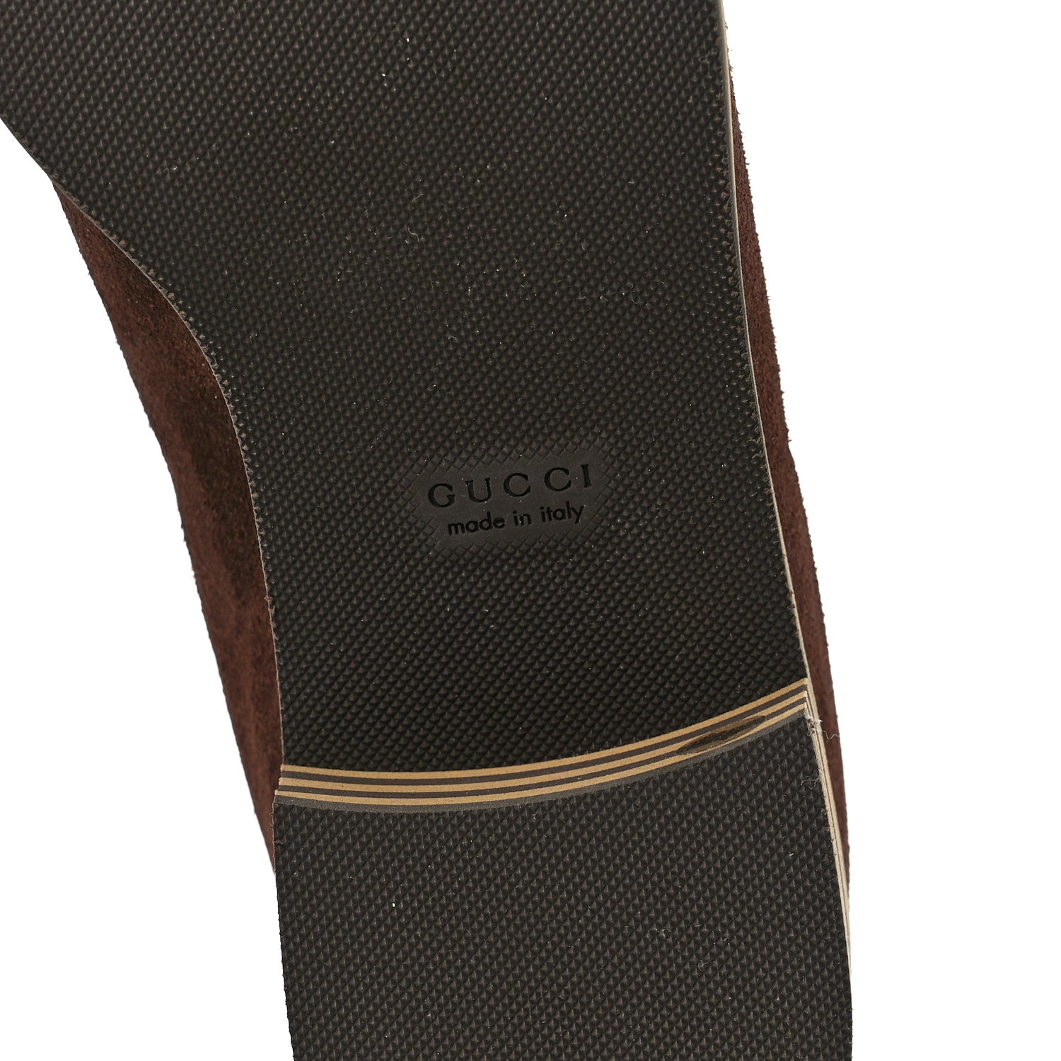 Gucci Velvet GG Monogram Thompson Derby Loafers 40.5 Vintage Cocoa Brown 6 of 10