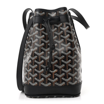 Goyard Goyardine Petit Flot Bucket Bag PM Black 1 of 10