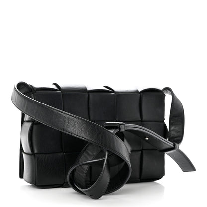 Bottega Veneta Nappa Maxi Intreccio Cassette Bag Black 3 of 11
