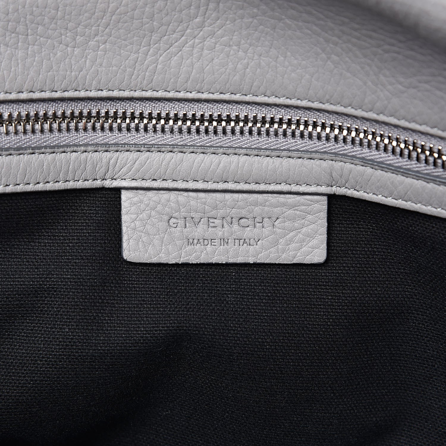 Givenchy Grained Calfskin Medium Pandora Pure Flap Bag Pearl Grey 6 of 14
