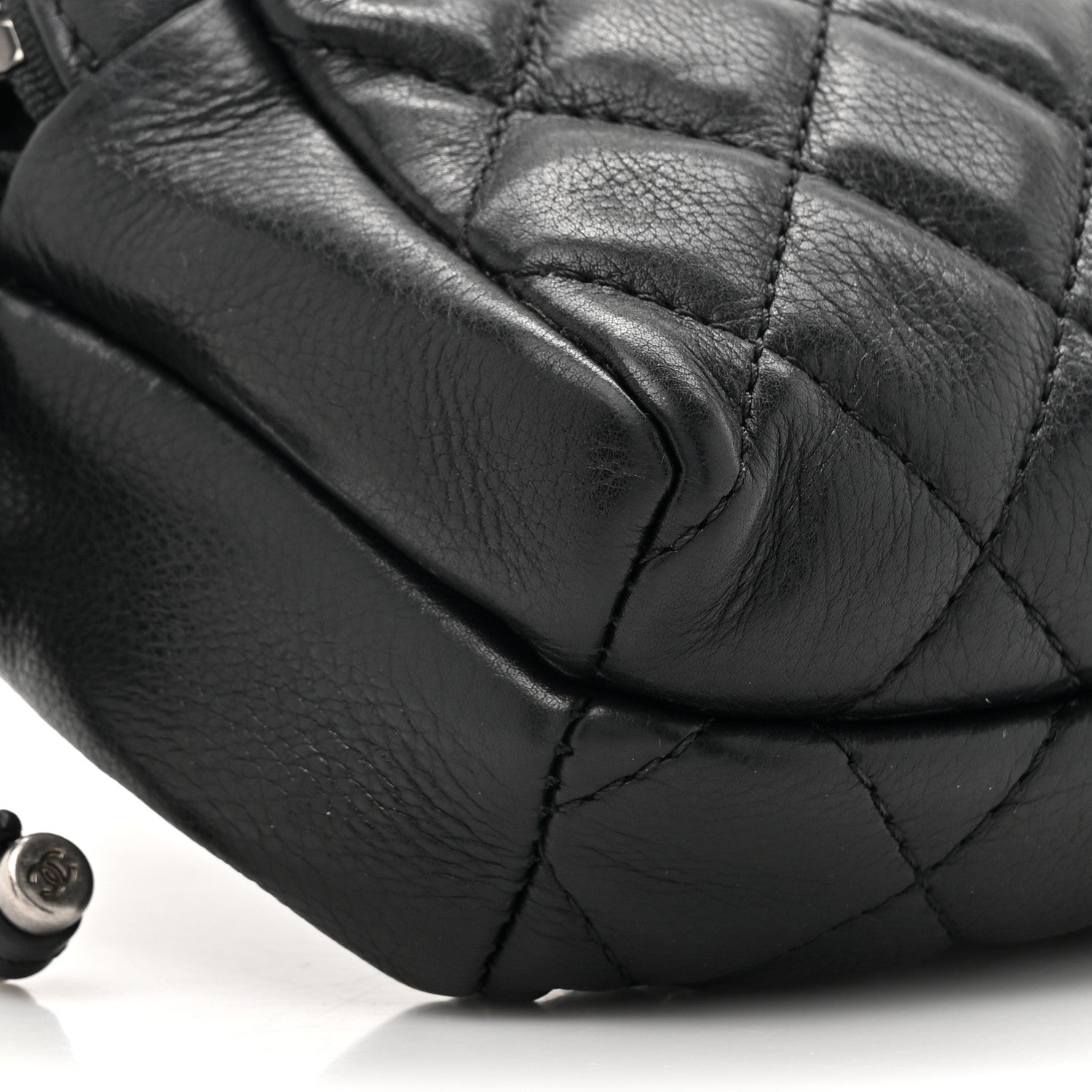 Chanel Calfskin Quilted Waist Bag Black 11 of 14