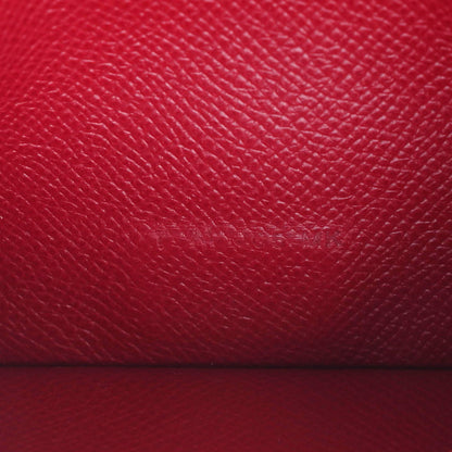 Hermes Epsom Bearn Gusset Wallet Rubis 7 of 9
