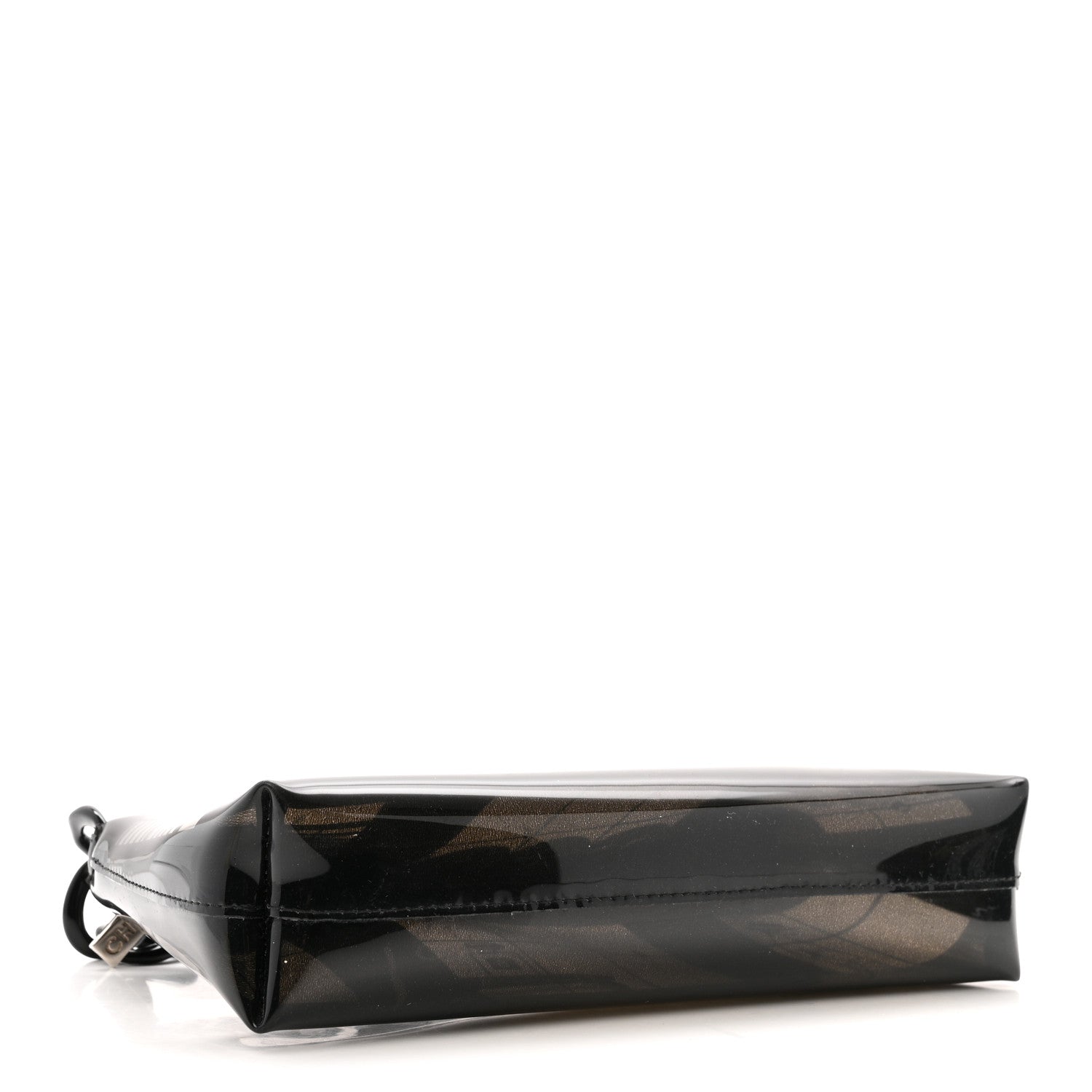 Chanel Vinyl Coco Window Pochette Black 4 of 14