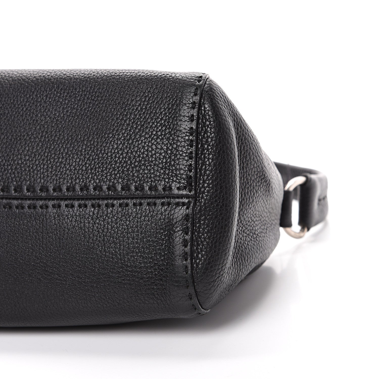 Prada Vitello Daino Shoulder Bag Black 9 of 12