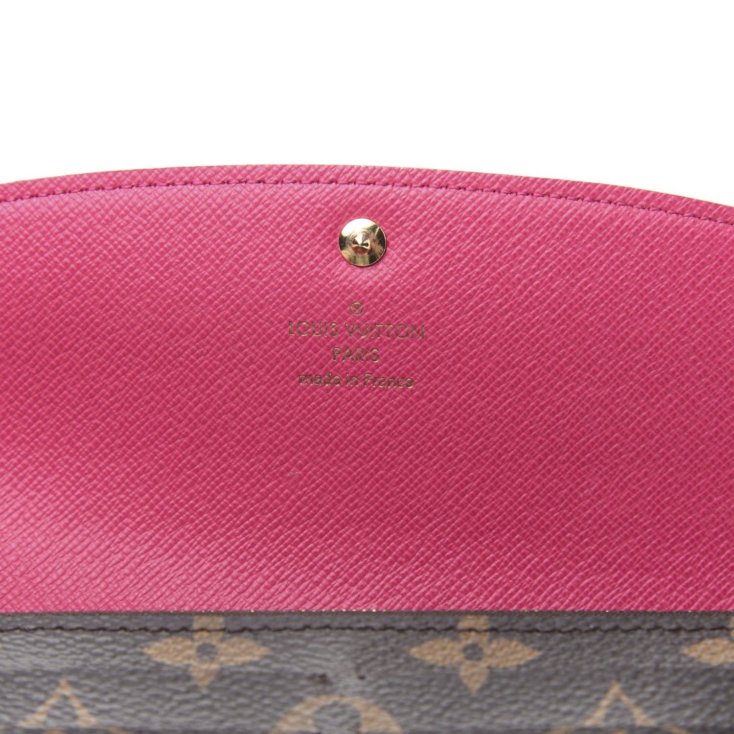 Louis Vuitton Monogram Bloom Flower Emilie Wallet 6 of 7