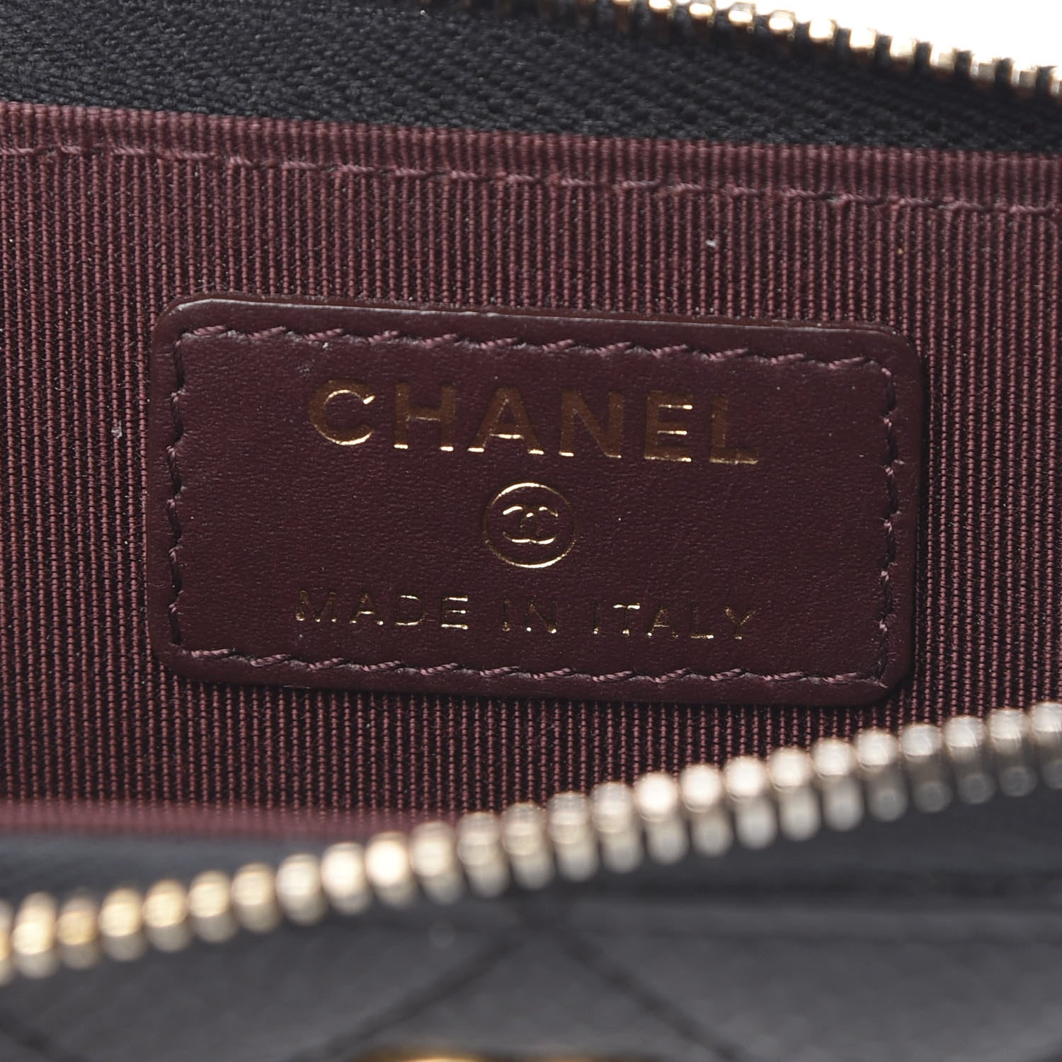 Chanel Caviar Quilted Zipped Key Holder Case Black 6 of 10