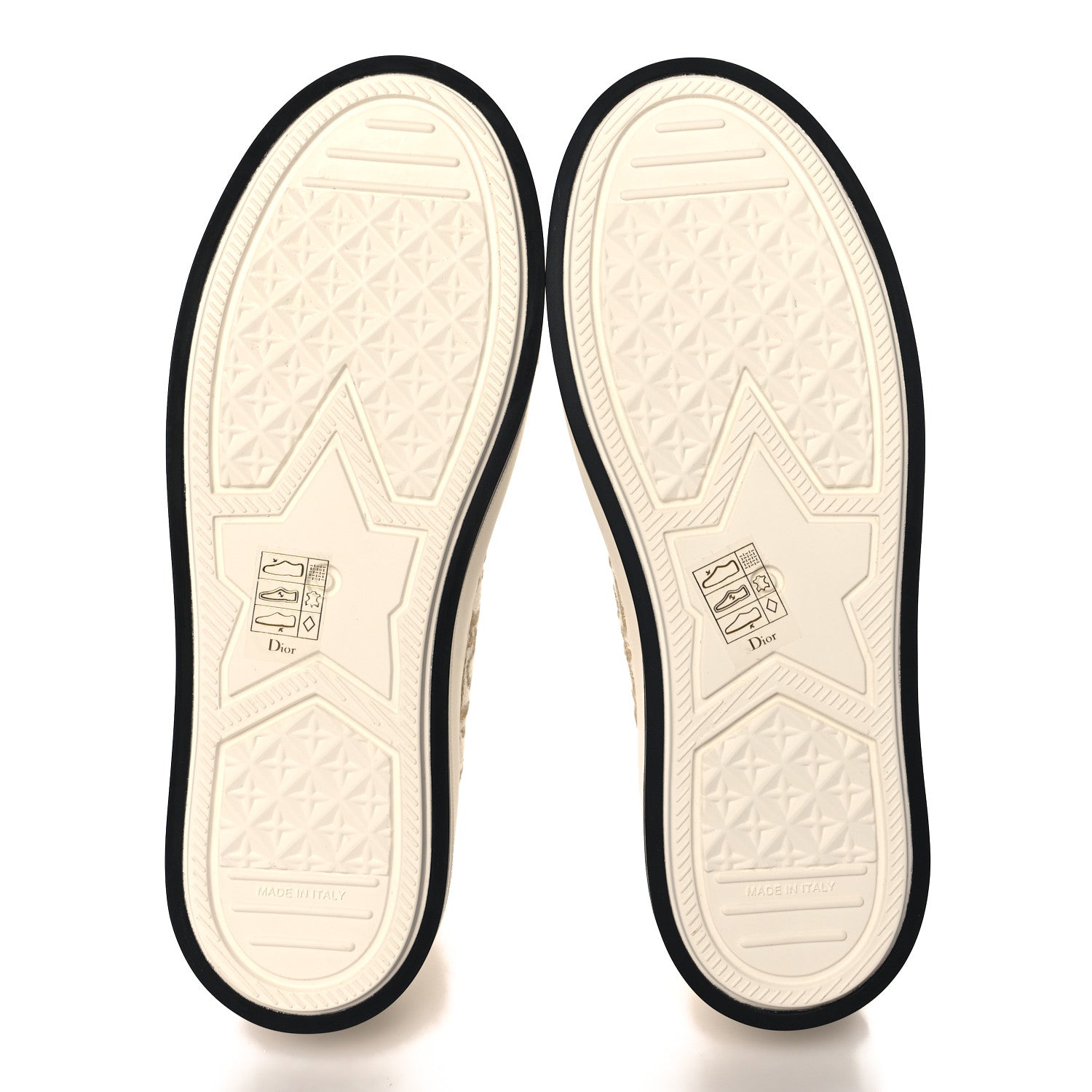 Christian Dior Canvas Lurex Oblique Walk'N'Dior Platform Sneakers 36 Pale Gold 6 of 10