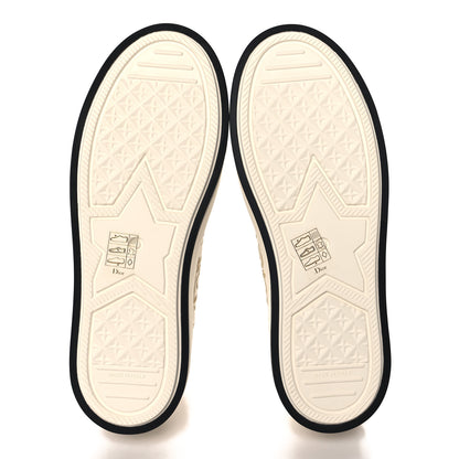 Christian Dior Canvas Lurex Oblique Walk'N'Dior Platform Sneakers 36 Pale Gold 6 of 10