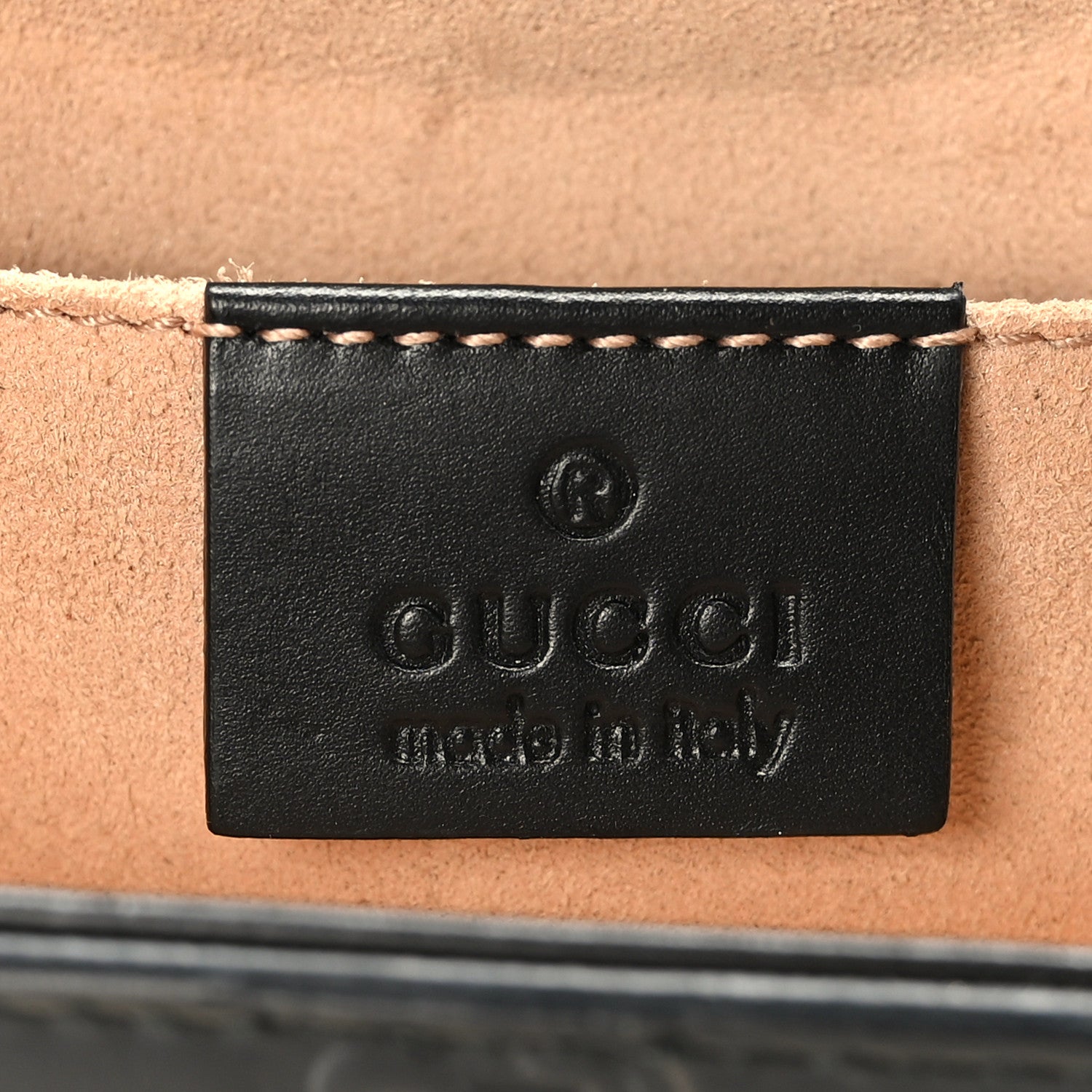 Gucci Guccissima Small Padlock Shoulder Bag Black 6 of 9