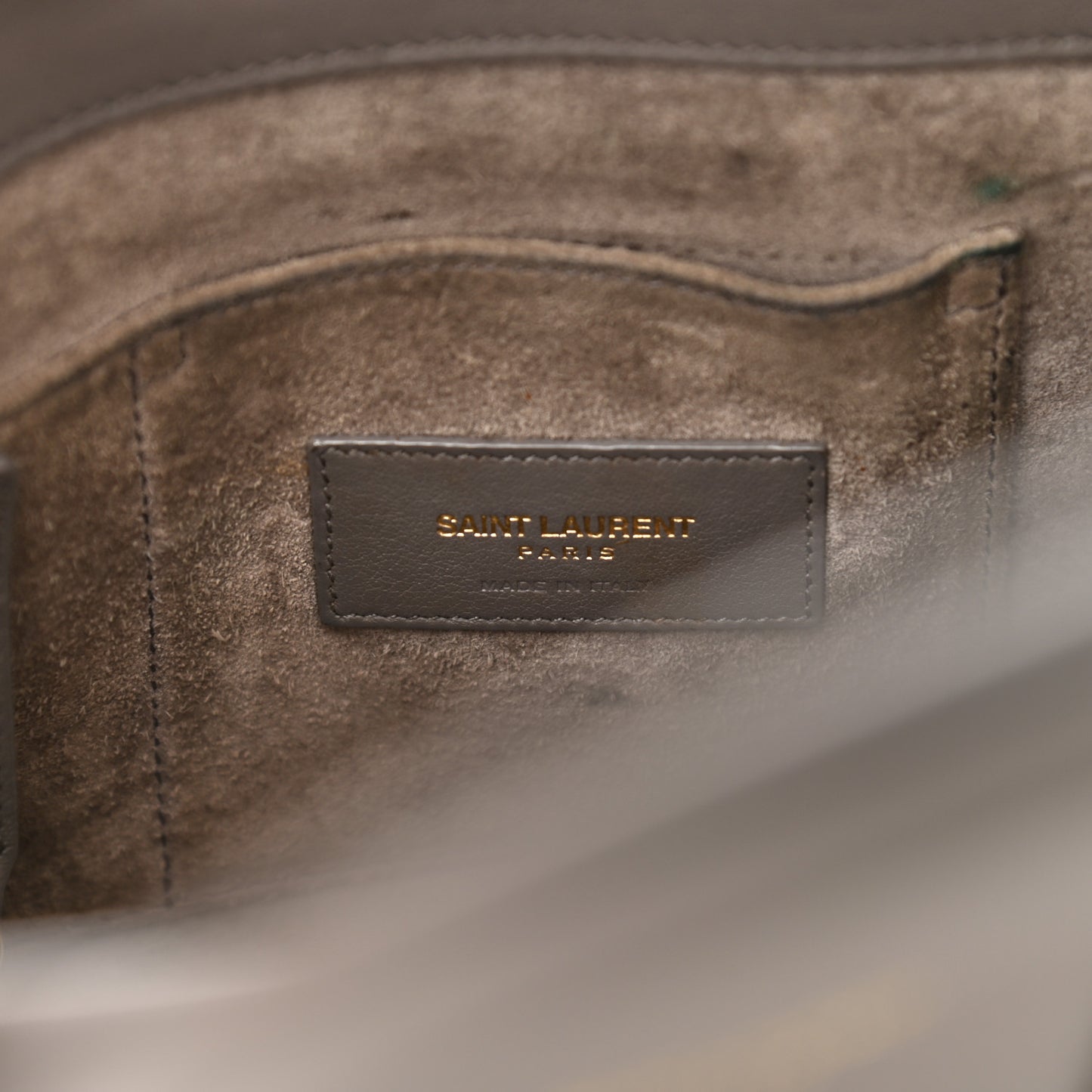 Calfskin Baby Sac de Jour Fog