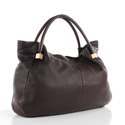 Chanel Deerskin Tote Brown 3 of 7