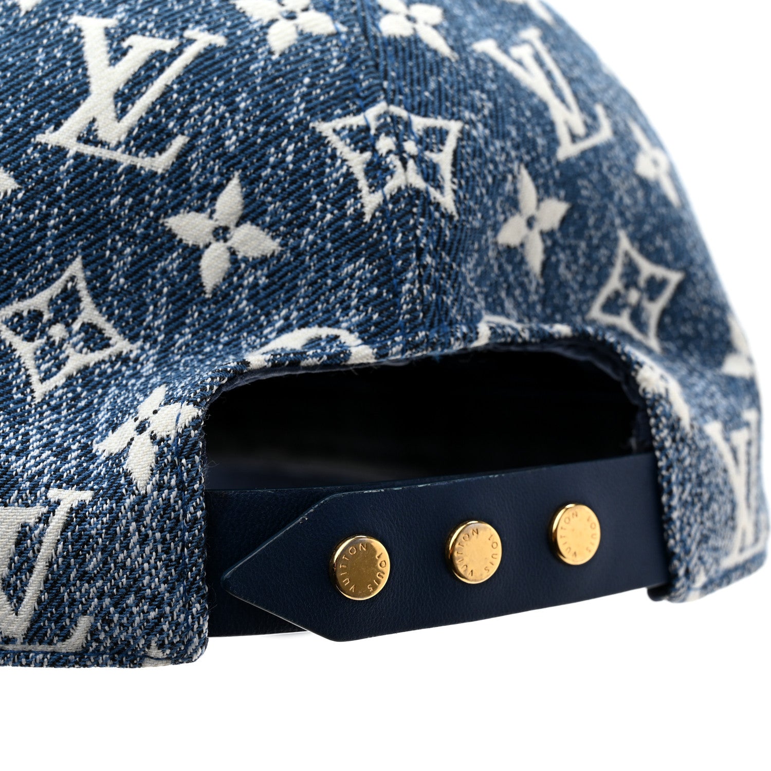 Louis Vuitton Monogram Jacquard Cap M Blue 9 of 11