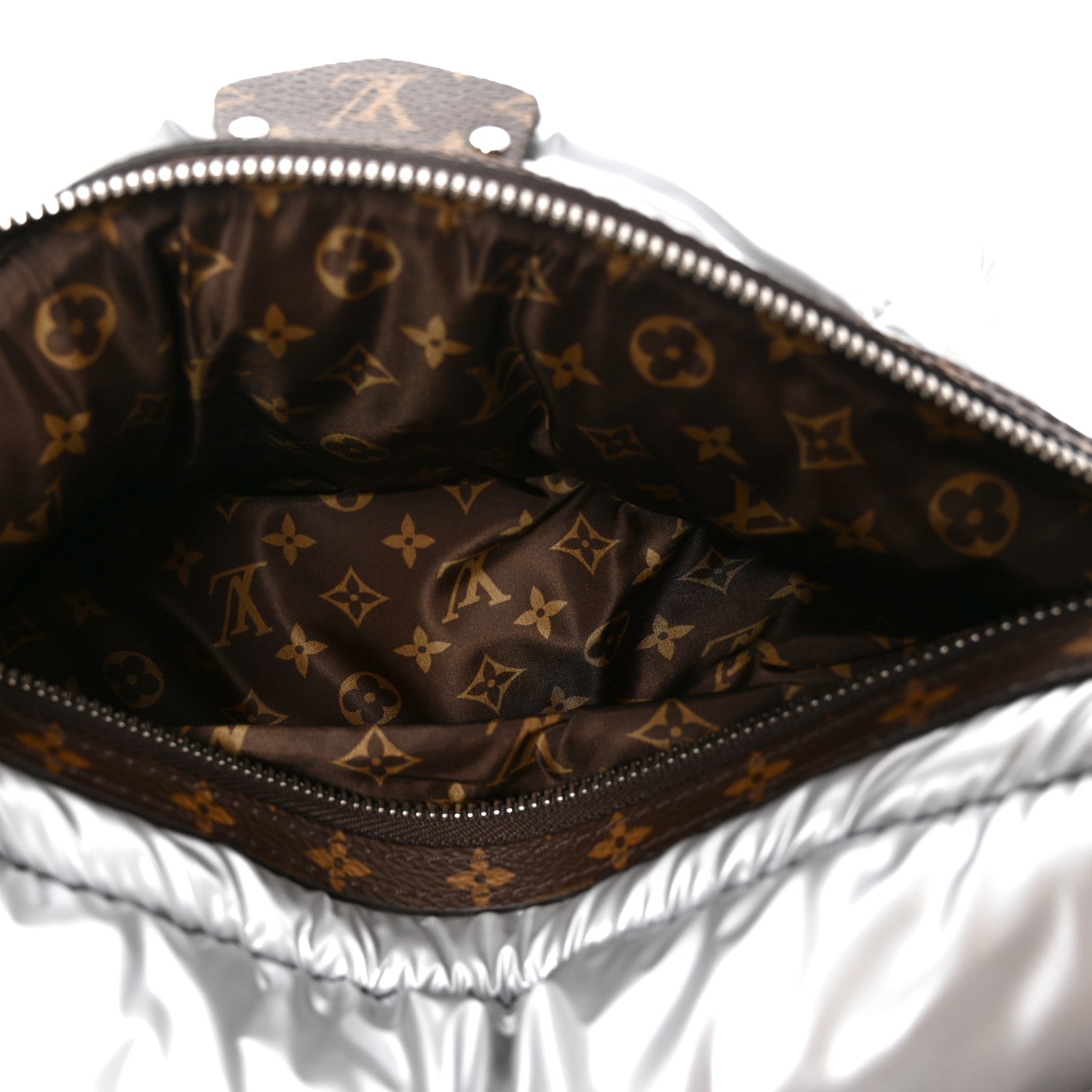 Louis Vuitton Econyl Monogram Pillow Bumbag Silver 4 of 8