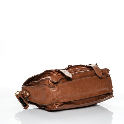 Proenza Schouler Lambskin Medium PS1 Satchel Saddle 4 of 7