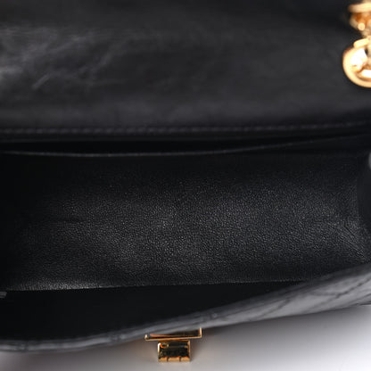 Chanel Aged Calfskin Quilted 2.55 Reissue Mini Flap Black 4 of 4