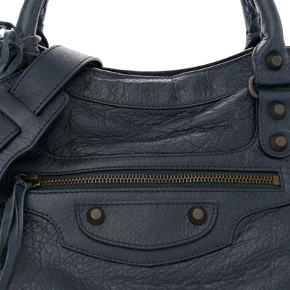 Balenciaga Agneau Classic Hardware City Bleu Nuit Dark Sea 9 of 12