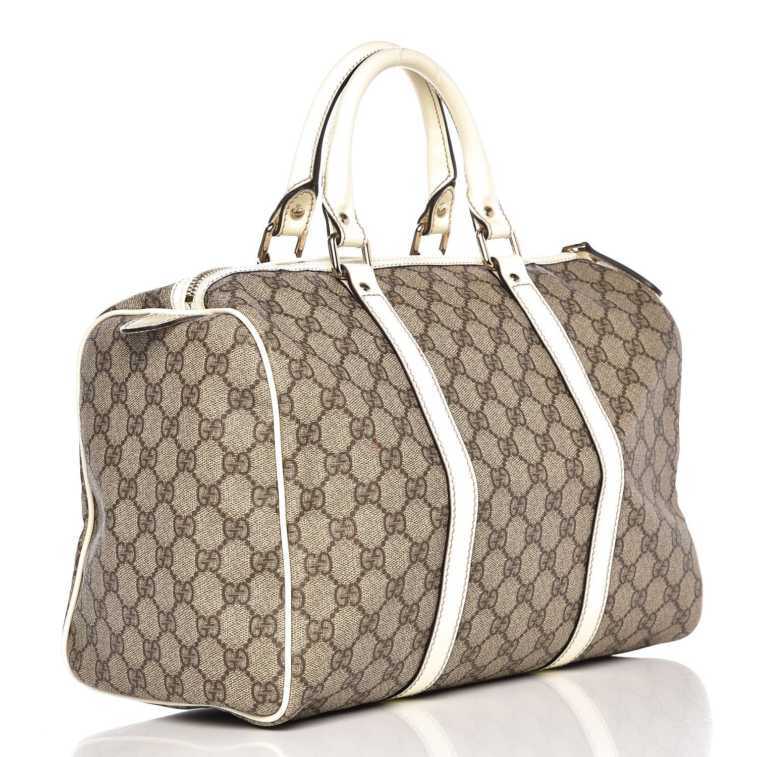 Gucci GG Plus Monogram Medium Joy Boston Off White 3 of 12