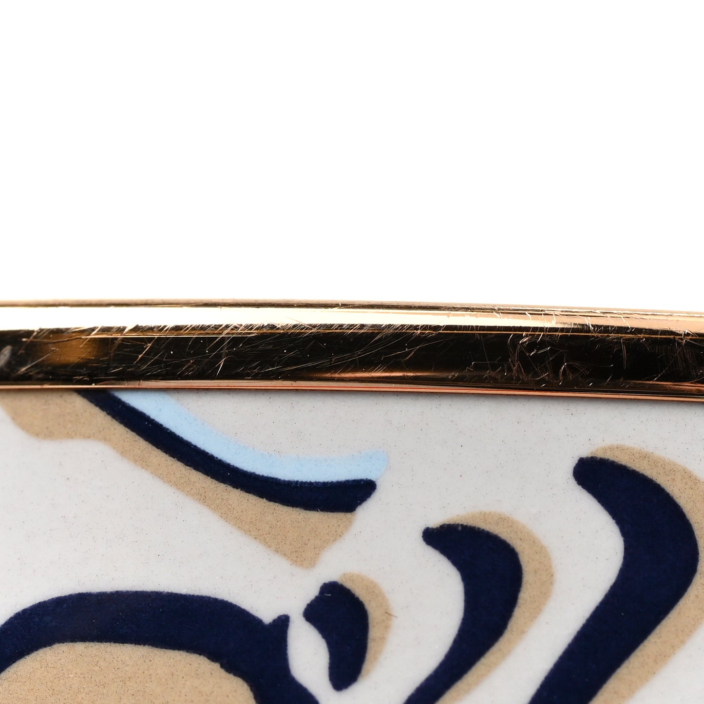 Enamel Printed Zebres De Tanzania Wide Bracelet 62