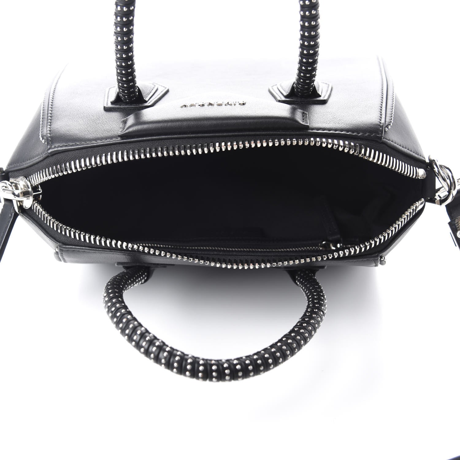 Givenchy Calfskin Small Studded Antigona Black 5 of 10