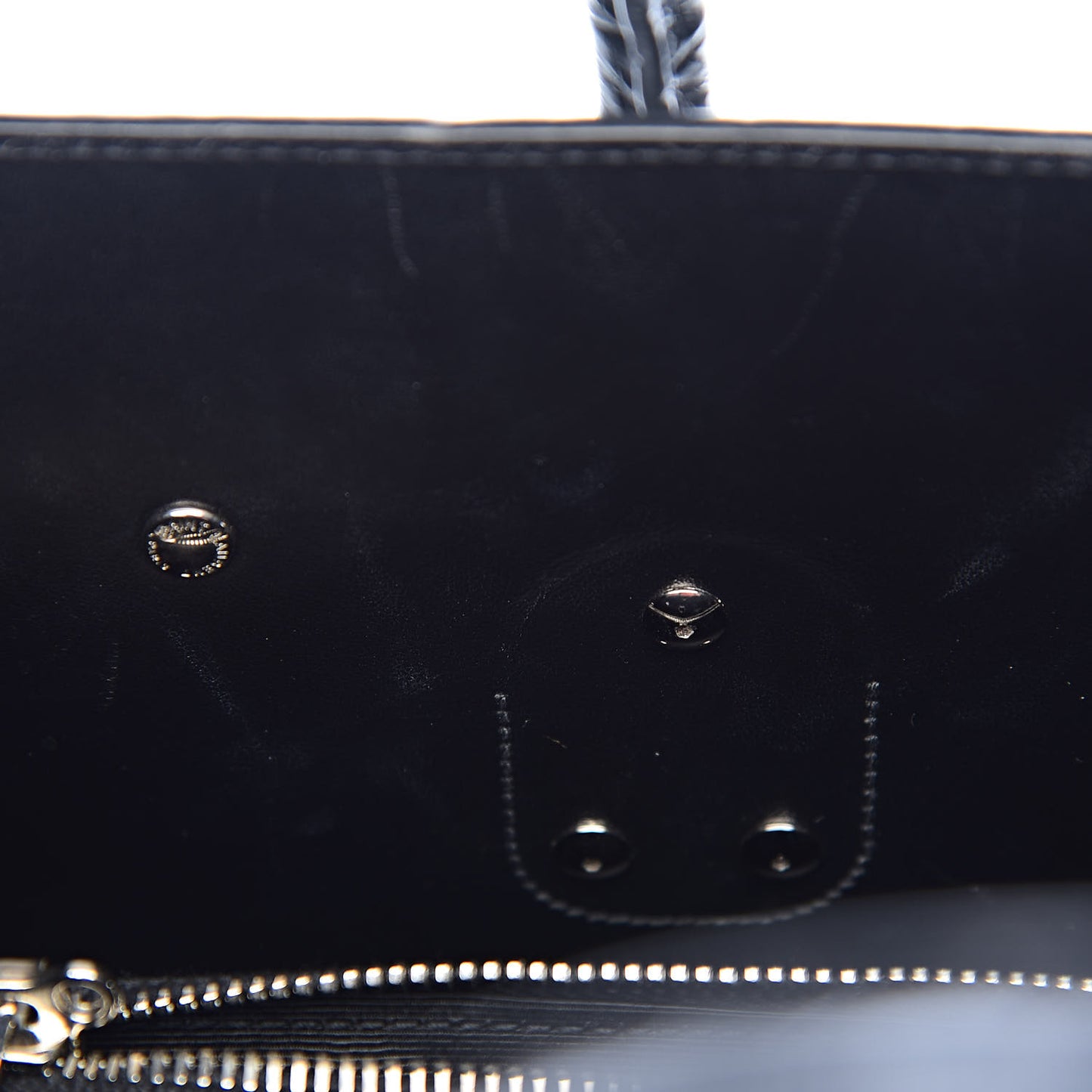 Calfskin Crocodile Embossed Small Sac de Jour Black