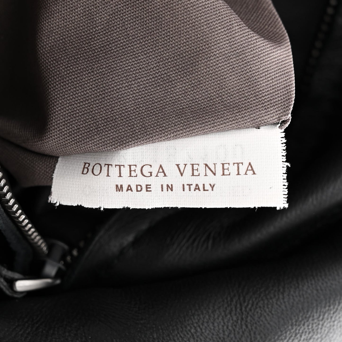 Nappa Intrecciato Flap Shoulder Bag Black