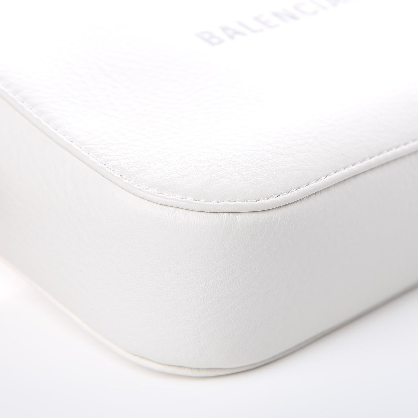 Calfskin Logo S Everyday Camera Bag White