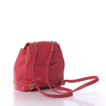 Chanel Caviar Quilted Business Affinity Backpack Pink 2 of 9
