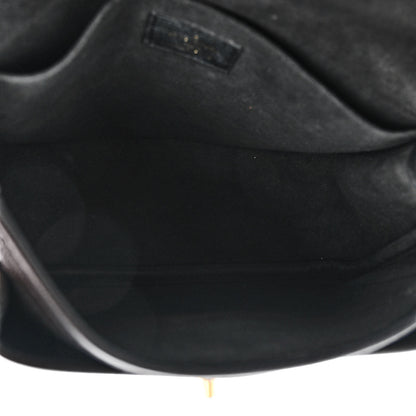 Louis Vuitton Grained Calfskin Lockme Chain Bag PM Black 6 of 10