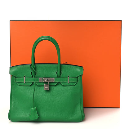 Hermes Togo Birkin 30 Bambou 10 of 10