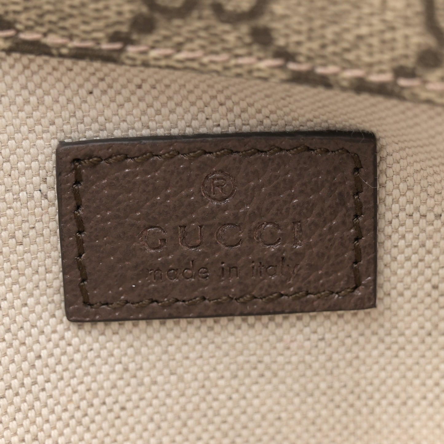 GG Supreme Monogram Web Small Neo Vintage Double Flap Messenger Bag Beige New Acero
