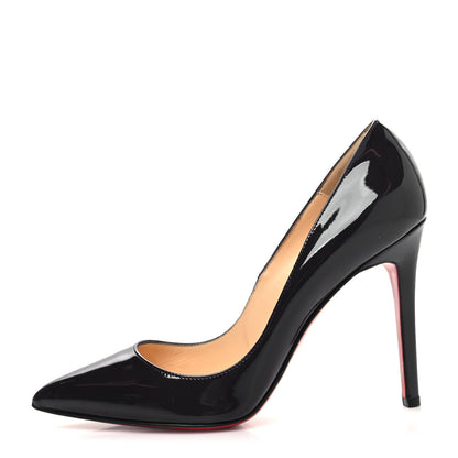 Christian Louboutin Patent Pigalle 100 Pumps 37 Iris 1 of 8