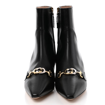 Gucci Nappa Zumi Mid Ankle Boots 36 Black 2 of 8