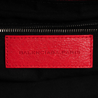 Balenciaga Agneau Mens Day Messenger Rouge Coquelicot 9 of 10